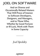 Buy me a book - Joel On Software